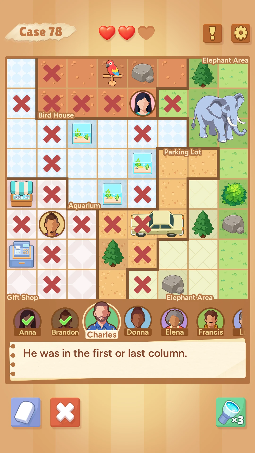 Who Did It - Logic Puzzle screenshot
