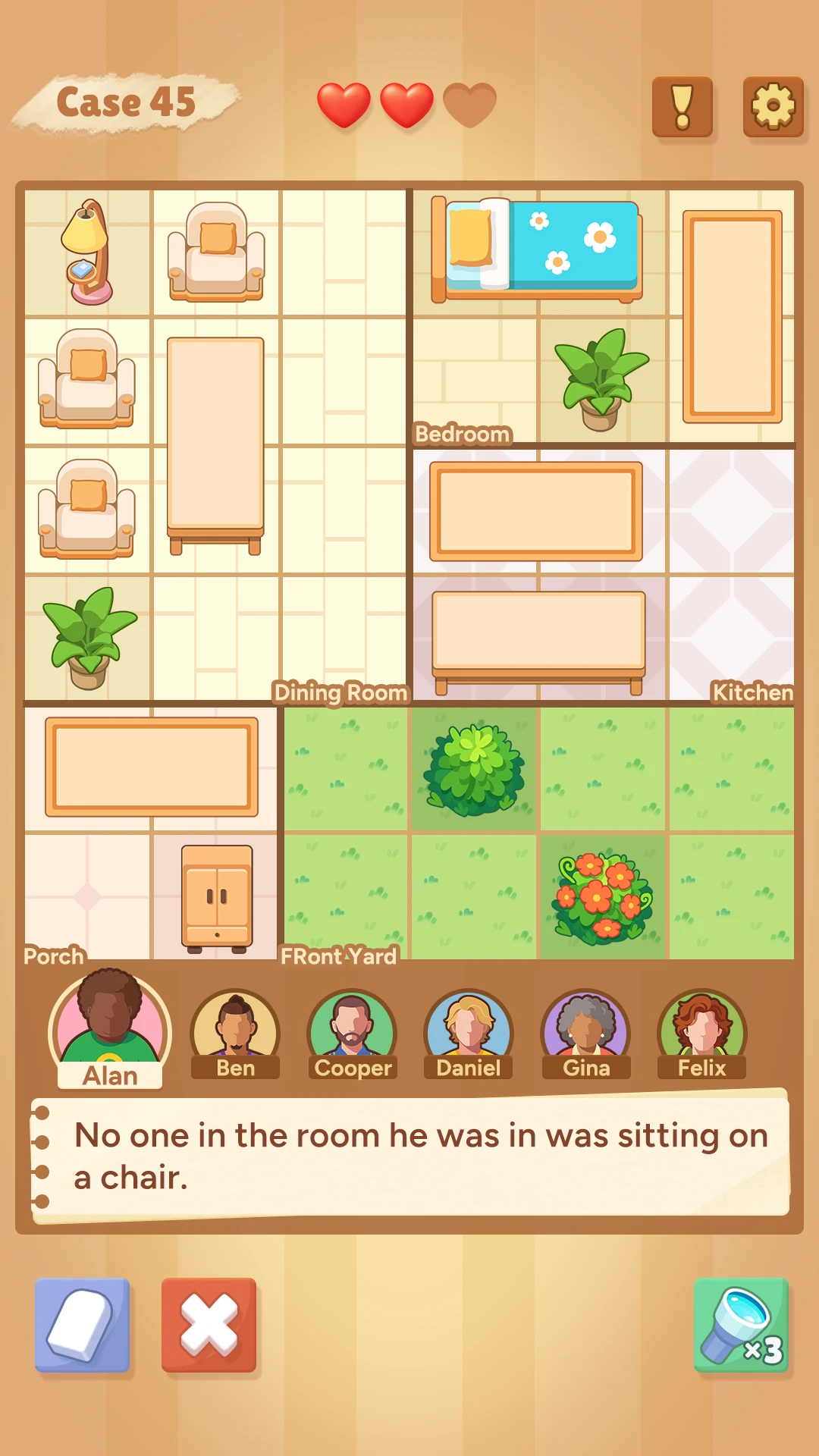 Who Did It - Logic Puzzle screenshot