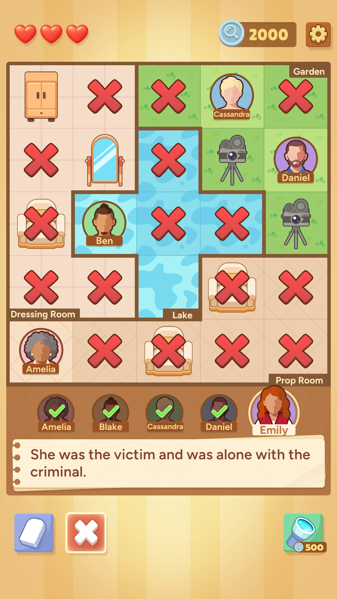 Who Did It - Logic Puzzle screenshot