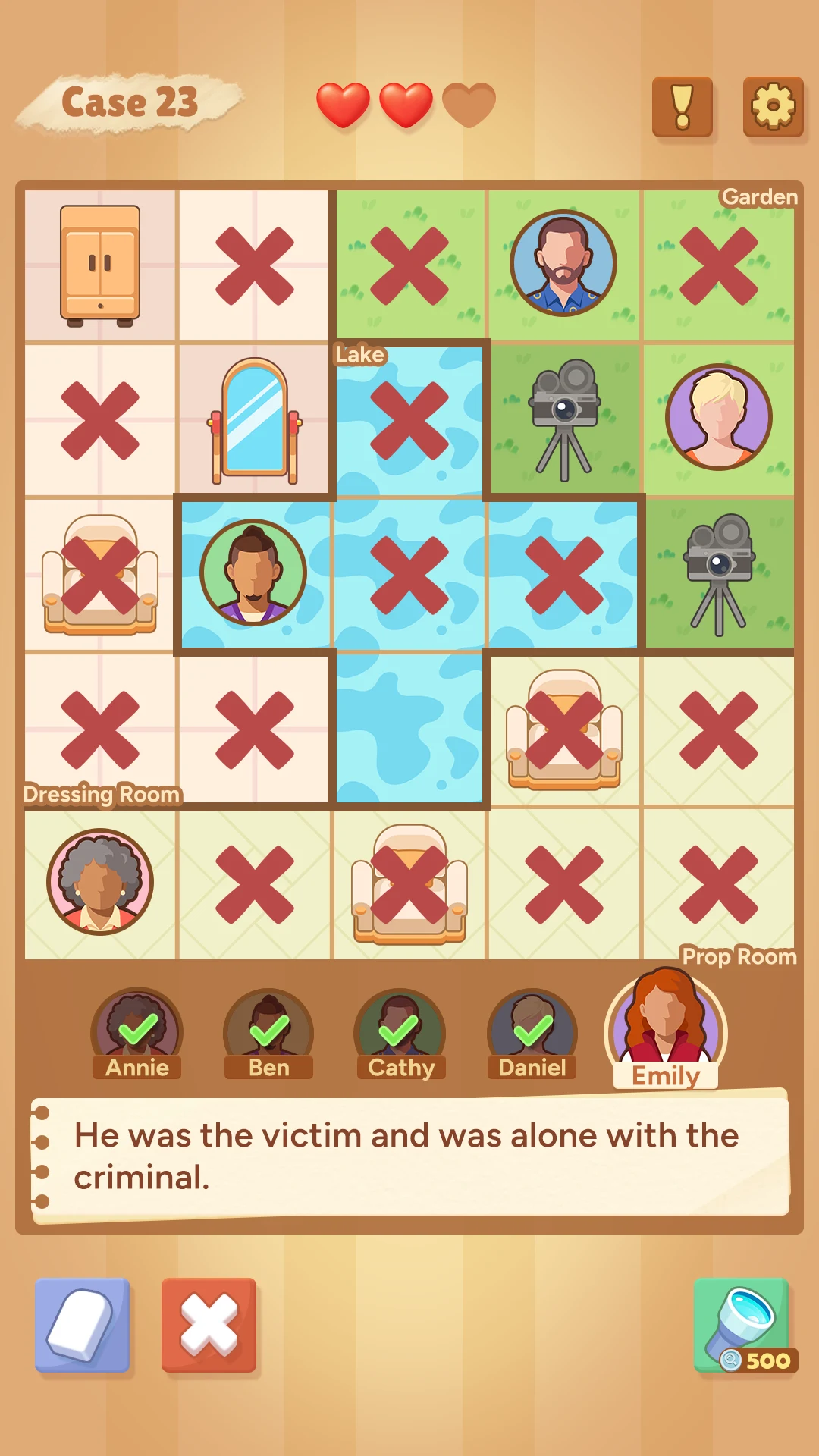 Who Did It - Logic Puzzle screenshot