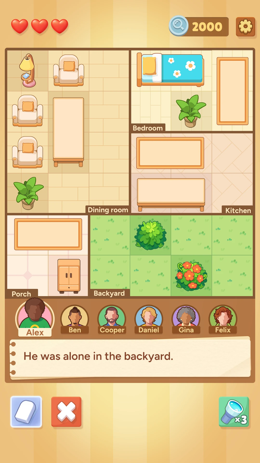 Who Did It - Logic Puzzle screenshot