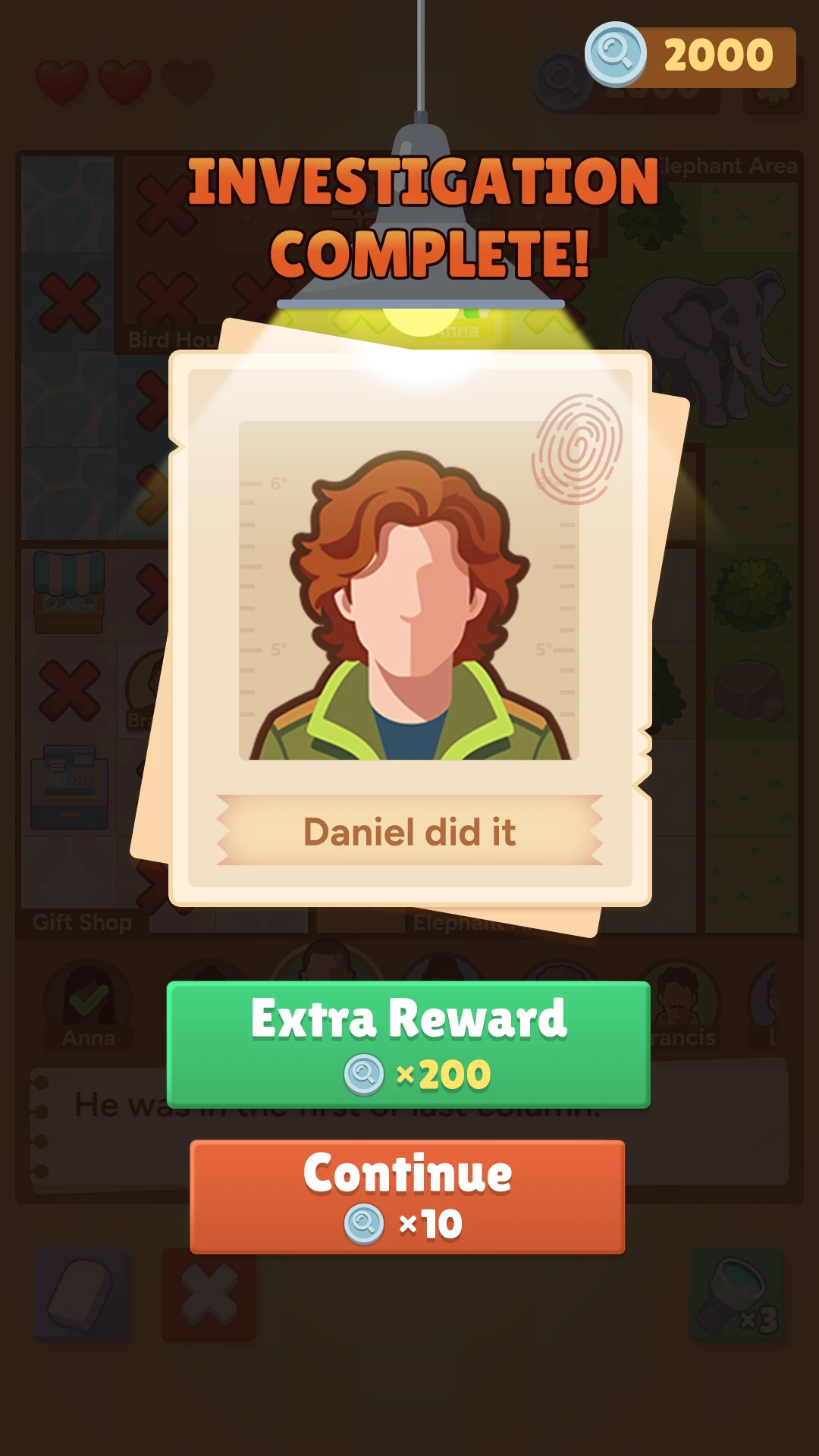 Who Did It - Logic Puzzle screenshot